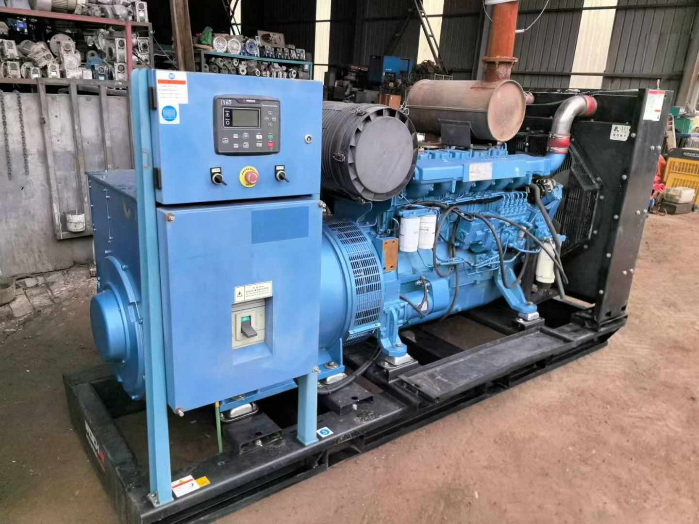 陵城500kW 柴油发电机组可带动设备功率的计算公式是什么？