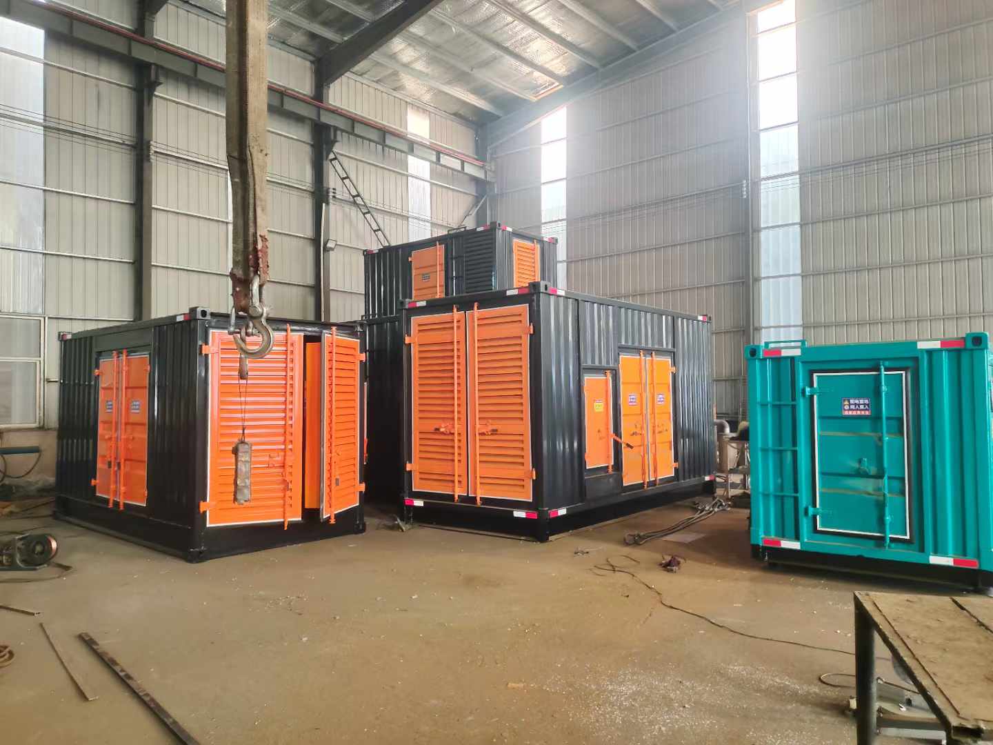 陵城500kw柴油发电机组可以带动多少功率设备？