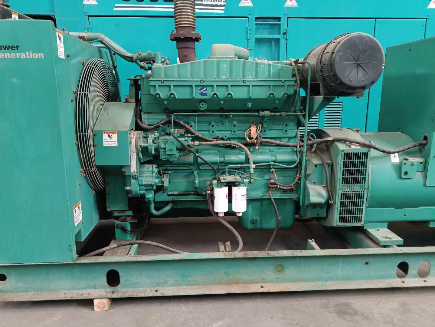陵城过载会对 600kW 柴油发电机组造成哪些损害？